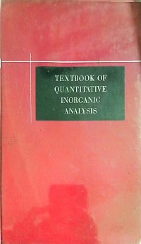 Image of Textbook of quantitative inorganic analysis