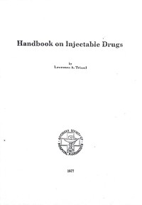 Image of Handbook on injectable drugs