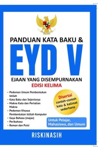 Image of Panduan kata baku & EYD V : ejaan yang disempurnakan edisi kelima