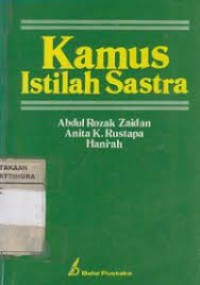 Image of Kamus istilah sastra