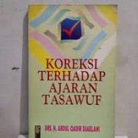 Image of Koreksi terhadap ajaran tasawuf
