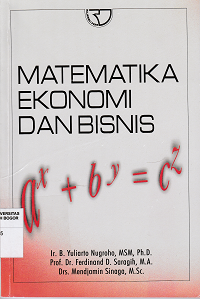 Image of Matematika Ekonomi Dan Bisnis