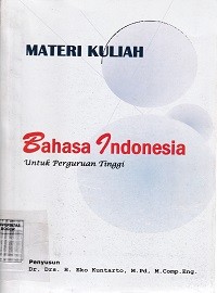 Image of Bahasa indonesia untuk perguruan tinggi