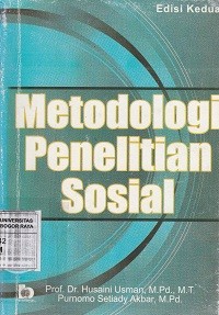 Image of Metodologi penelitian sosial