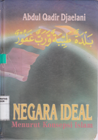 Image of Negara ideal : menurut konsepsi Islam