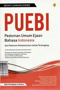 Image of PUEBI : pedoman umum ejaan bahasa indonesia dan pedoman pembentukan istilah terlengkap
