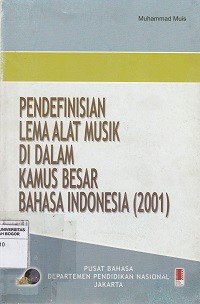 Image of Pendefinisian lema alat musik di dalam kamus besar bahasa indonesia