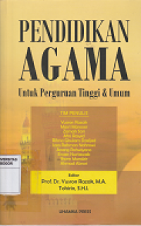 Image of Pendidikan agama untuk perguruan tinggi dan umum