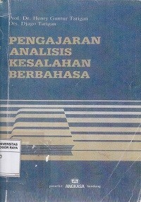 Image of Pengajaran analisis kesalahan berbahasa