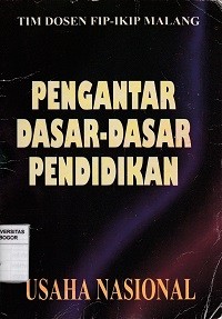 Image of Pengantar dasar-dasar kependidikan