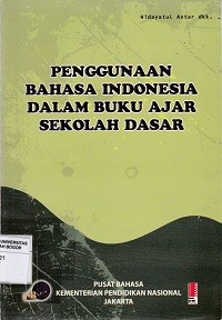 Image of Penggunaan bahasa indonesia dalam buku ajar sekolah dasar