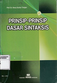 Image of Prinsip-prinsip dasar sintaksis