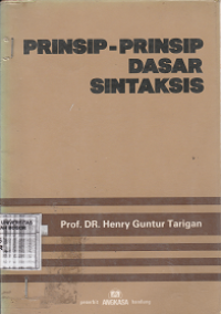 Image of Prinsip-prinsip dasar sintaksis