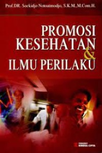 Image of Promosi kesehatan dan ilmu prilaku