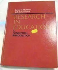 Image of Research in education : a conceptual introduction