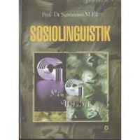 Image of Sosiolinguistik