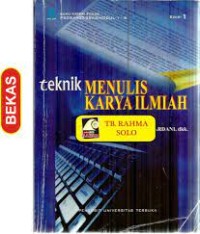 Image of Teknik Menulis Karya Ilmiah