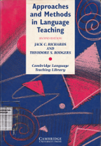 Image of Approaches and methods in language teaching