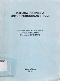 Image of Bahasa Indonesia untuk perguruan tinggi