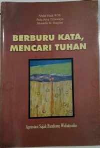Image of Berburu kata mencari tuhan
