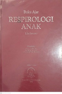 Image of Buku ajar : respirologi anak