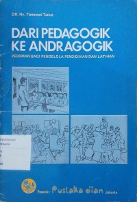 Image of Dari pedagonik ke andragogik