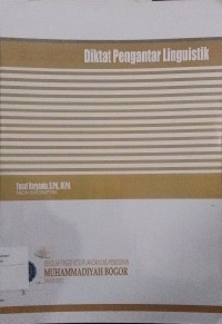 Image of Diktat pengantar linguistik