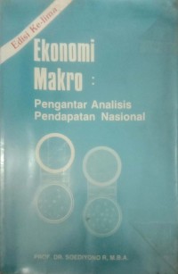 Image of Ekonomi makro pengantar analisis pendapatan nasional