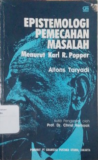 Image of Epistemologi pemecah masalah menurut Karl R. Popper