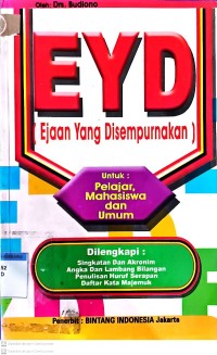 Image of EYD ( Ejaan yang disempurnakan )