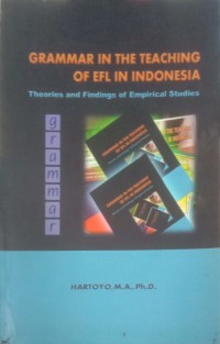 Image of Grammar in the teaching of efl in indonesia