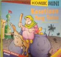 Image of Kesetiaan Yang tulus