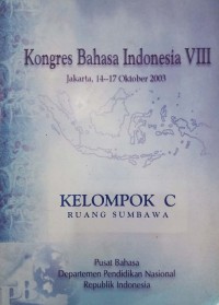 Image of Kongres Bahasa Indonesia VII : Kelompok C