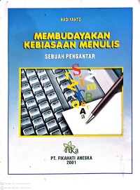 Image of Membudayakan kebiasaan menulis
