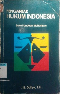 Image of Pengantar hukum Indonesia