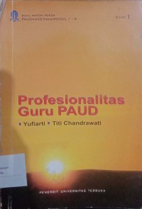 Image of Profesionalitas guru paud