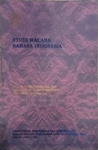 Image of Studi Wacana Bahasa Indonesia