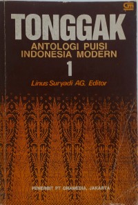 Image of Tonggak antologi puisi indonesia modern 1