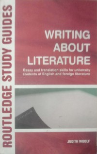 Image of Writing about literature
