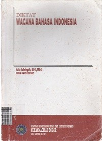 Image of Diktat wacana bahasa indonesia