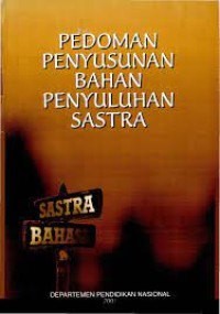 Image of Pedoman Penyusunan Bahan Penyuluhan Sastra