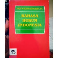 Image of Bahasa Hukum Indonesia