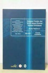 Image of Integrasi Gender dan HAM dalam Konsep Asuhan Kebidanan : Modul Mahasiswi