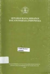 Image of Senarai Kata Serapan Dalam Bahasa Indonesia