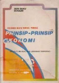 Image of Teori dan Soal-soal : Prinsip-prinsip ekonomi
