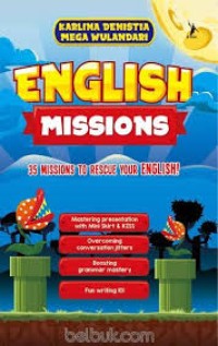 Image of English missions : 35 missions to resque your english