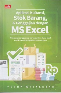Image of Aplikasi Kuintansi Stok Barang, & Penggajian Dengan MS Excel