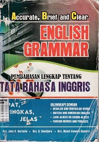 Image of Accurate, brief and clear english grammar