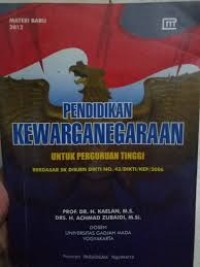 Image of Pendidikan kewarganegaraan: untuk perguruan tinggi