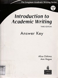 Image of Introduction to academic writing